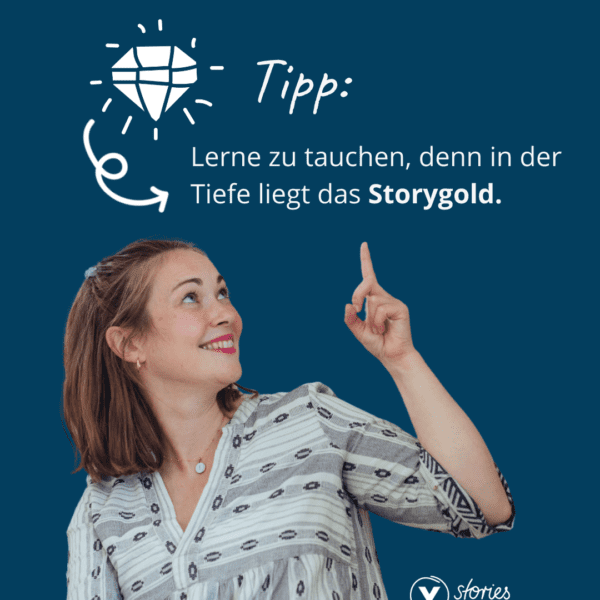 Tauch ein! Storytelling ist Gold für dein Marketing